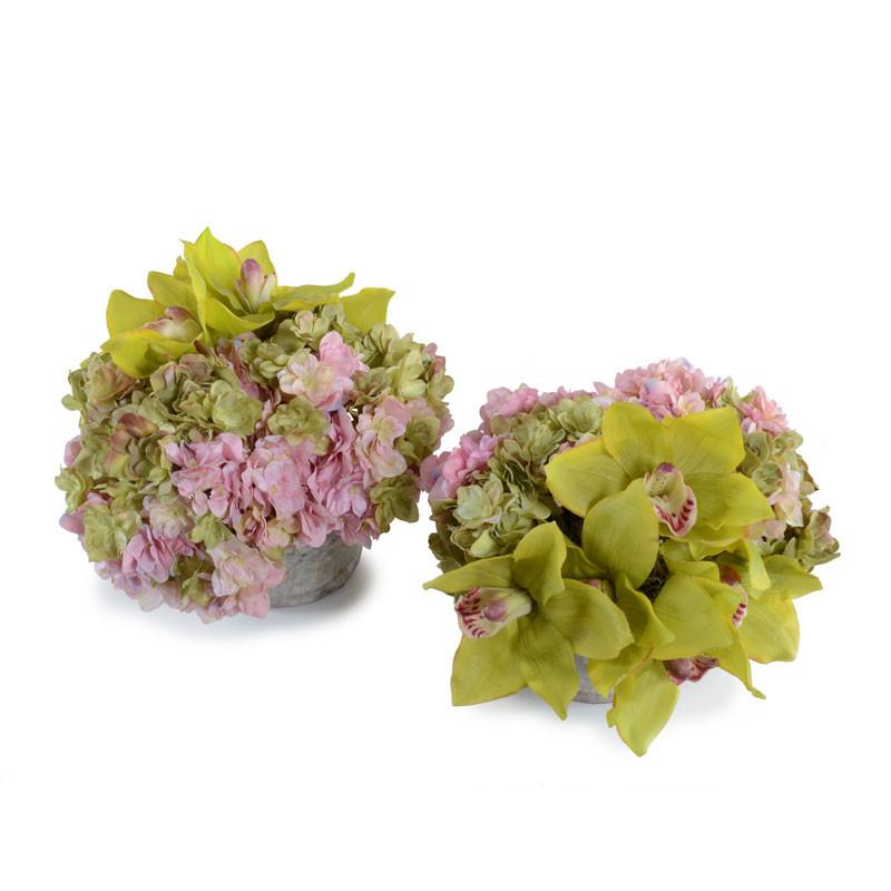 Hydrangea, Orchid Bouquet - New Growth Designs