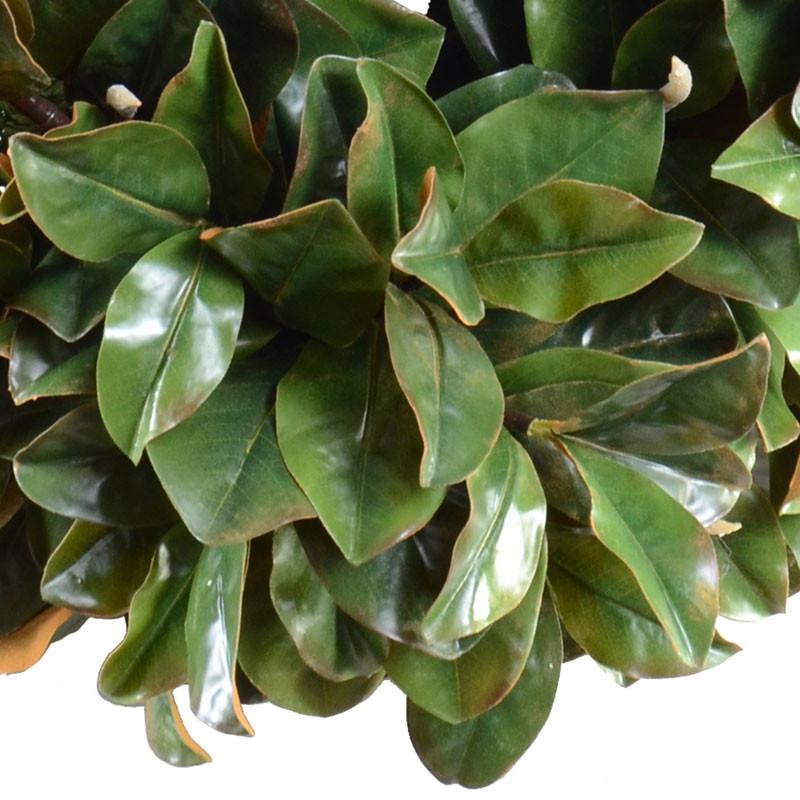 36" Magnolia Leaf Wreath, Grand Luxe - New Growth Designs
