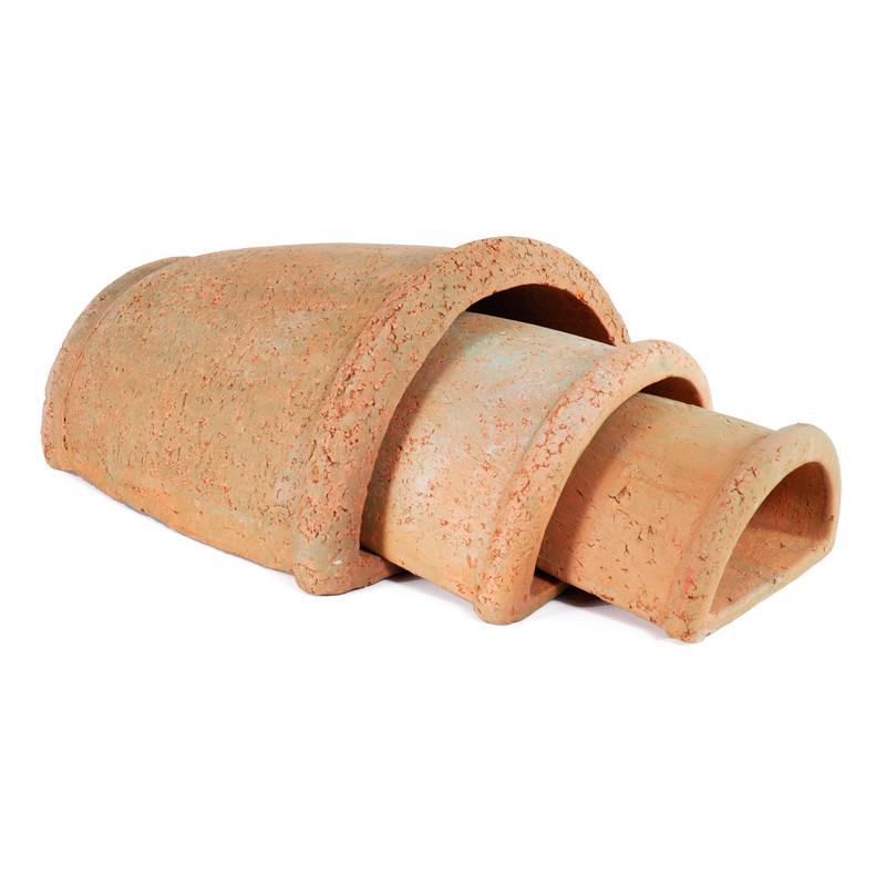 Terracotta - Rimmed Half-Pot