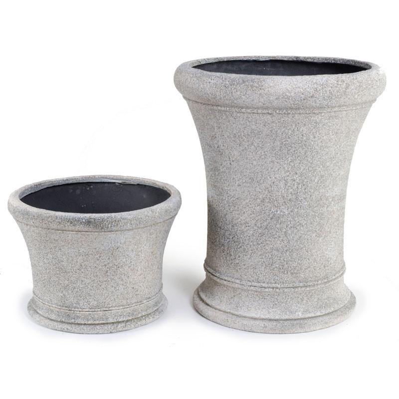 Fiberglass Drum Pot - New Growth Designs