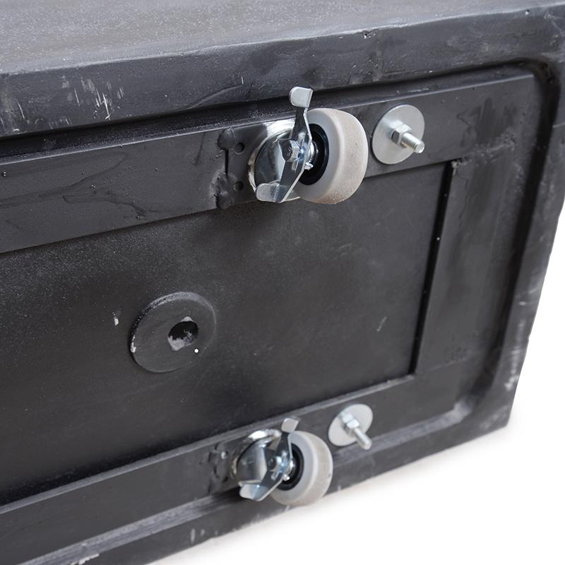 62" Boxwood Hedge with planter