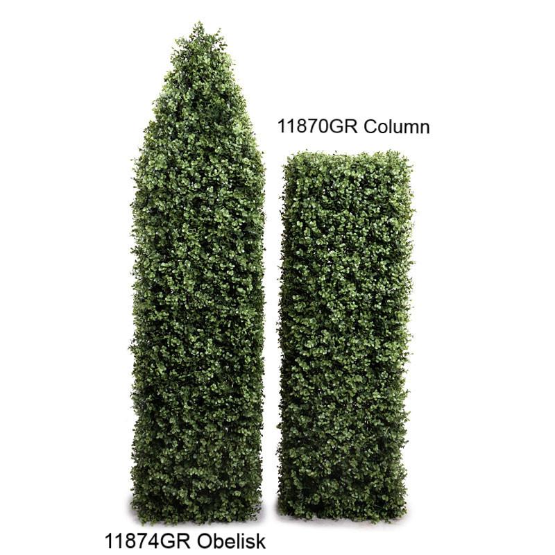 Boxwood Column, 42"H - New Growth Designs