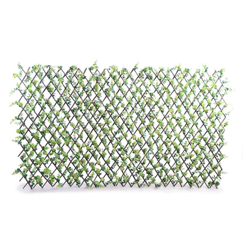 Expanding Lattice Screen, Ilex Red Berry - New Growth Designs