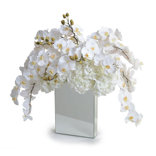 Phalaenopsis Orchid, Hydrangea Arrangement