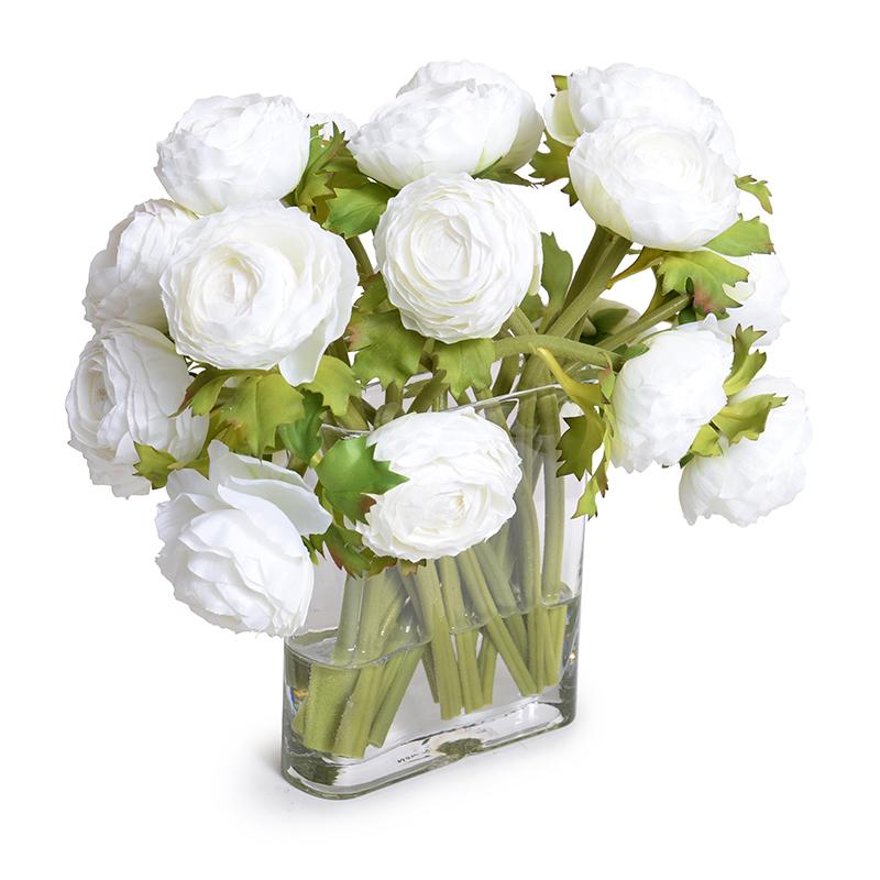 Ranunculus Bouquet in Glass Envelope