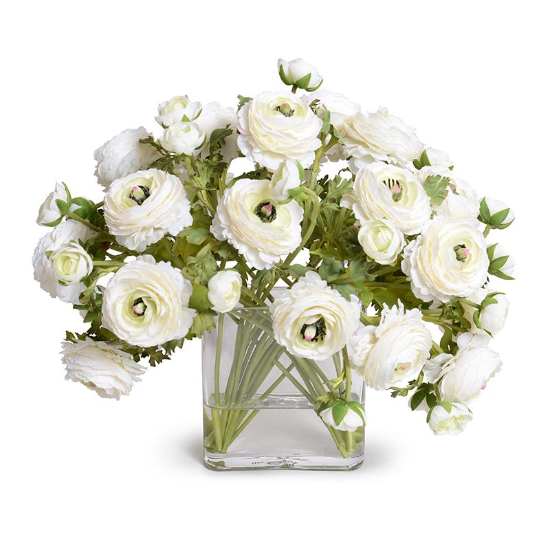 Ranunculus Bouquet in Glass Envelope