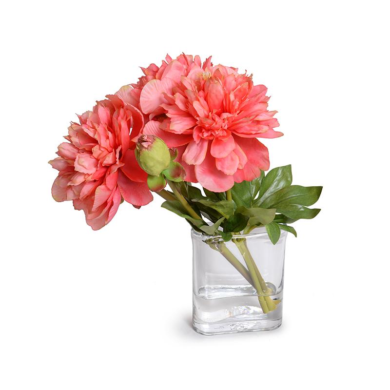 Peony Cutting in Glass Envelope