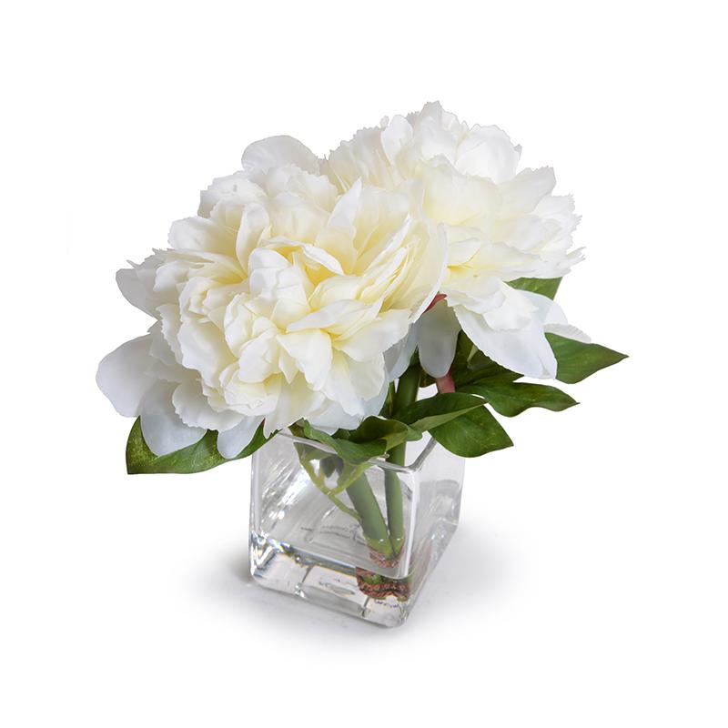 Peony Cutting, Cream (Duplicate)