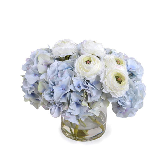 Hydrangea, Ranunculus Bouquet - New Growth Designs