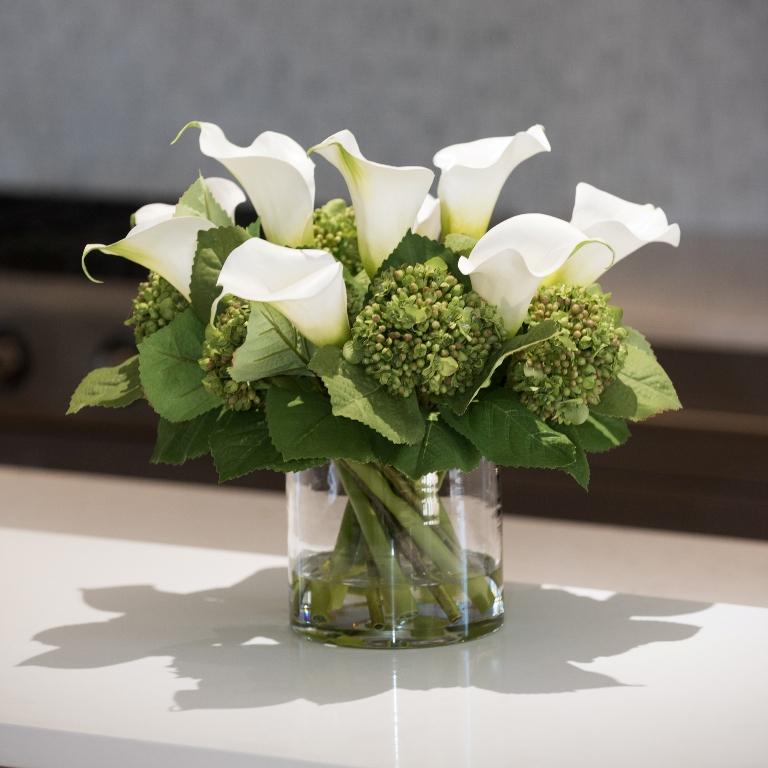 Calla Lily & Hydrangea Buds - New Growth Designs