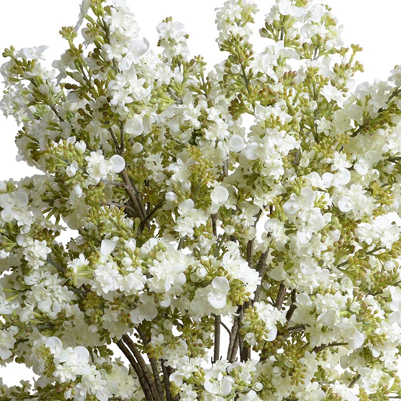 Lilac Spray Arrangement, White