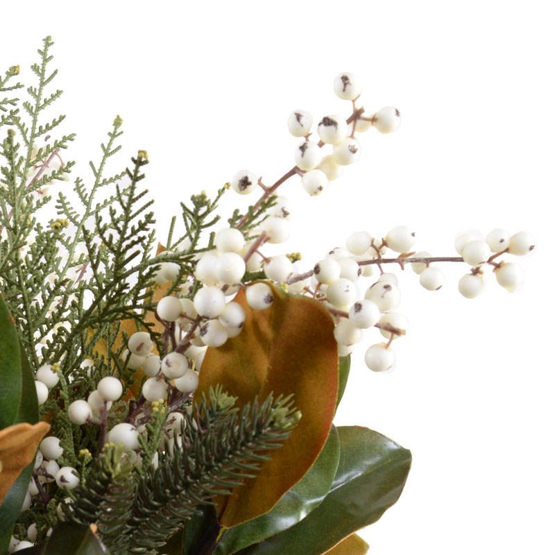 Magnolia, Cedar, Tallow Berry Arrangement