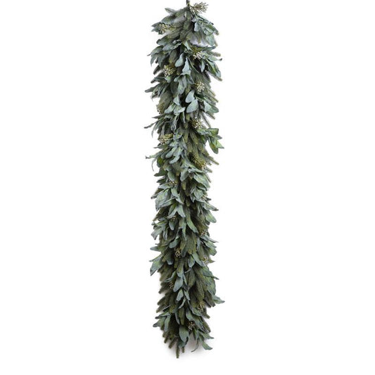 6' Lamb's Ear, Fir Garland - New Growth Designs