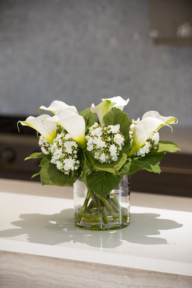 Calla Lily & Hydrangea Buds - New Growth Designs