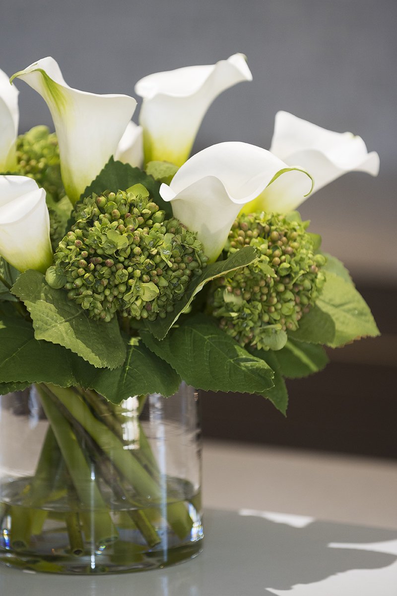 Calla Lily & Hydrangea Buds - New Growth Designs