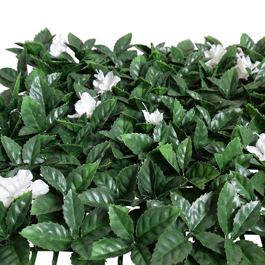 Gardenia Mat With White Flowers