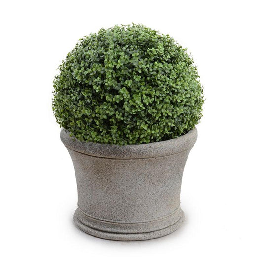 15" Boxwood Drum Topiary - New Growth Designs