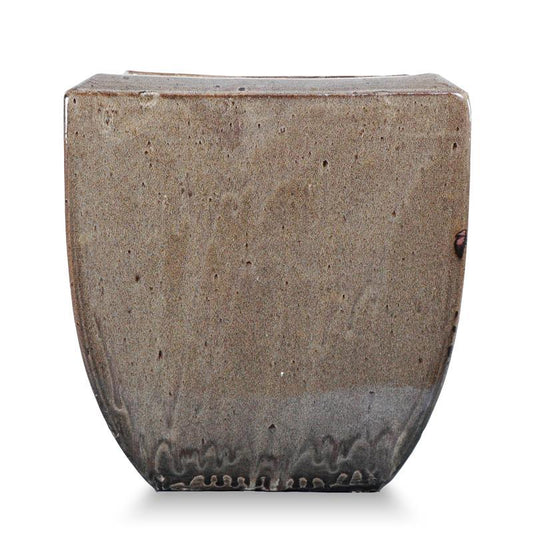 Glazed Terracotta Tree Planter - 13"W