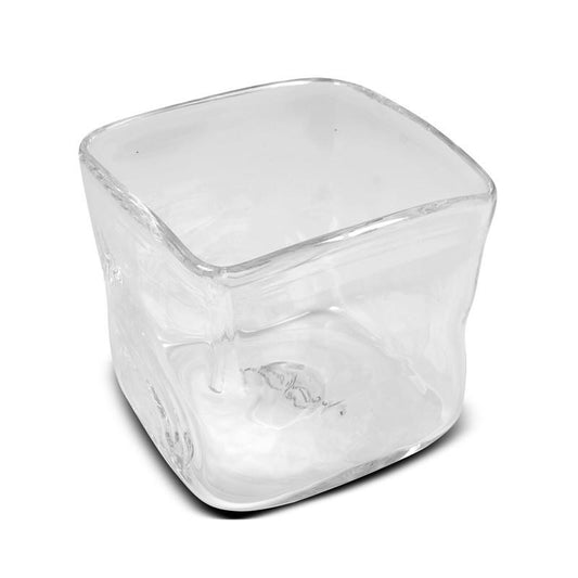 Glass Vase, 7" Cube - New Growth Designs