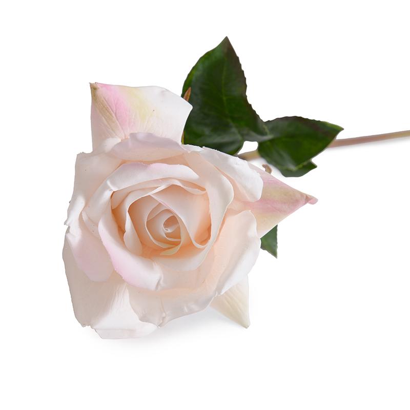 Natural Touch Garden Rose Stem -Light Pink