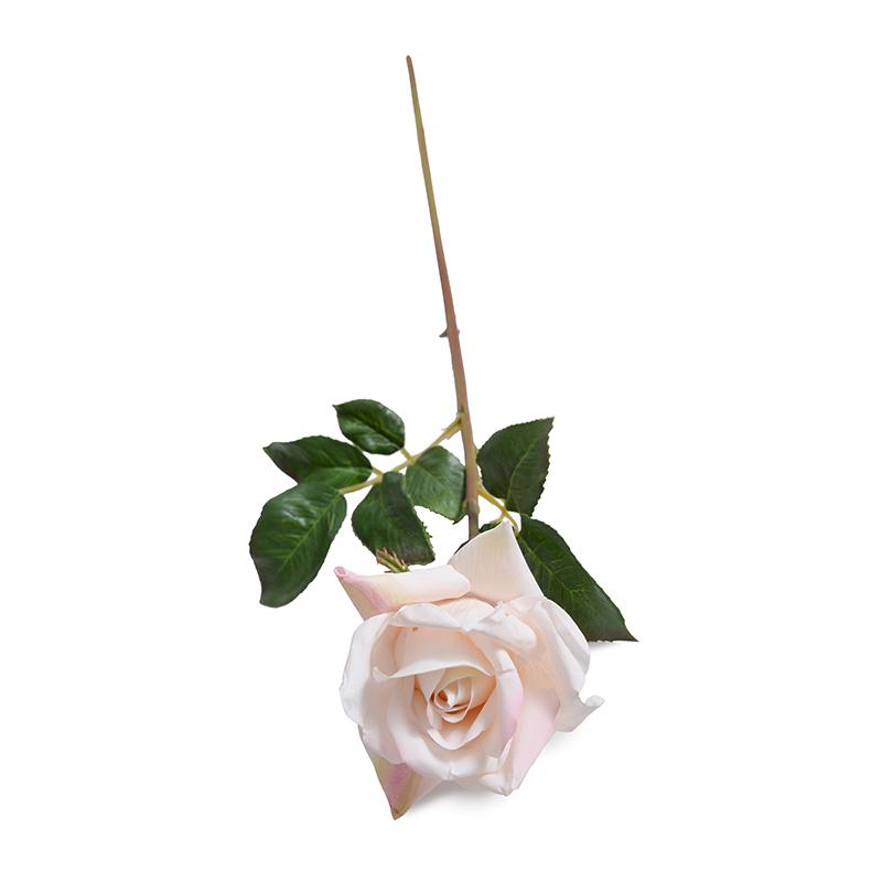 Natural Touch Garden Rose Stem -Light Pink