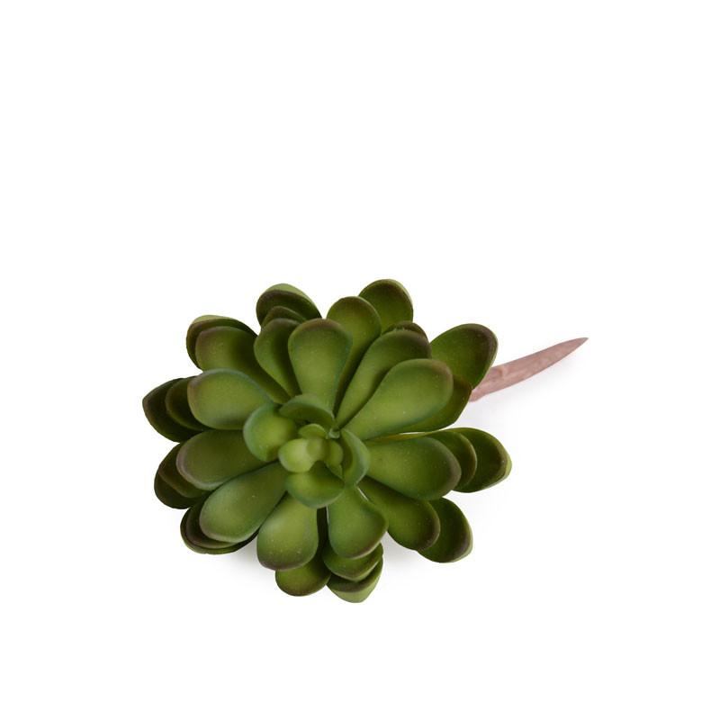 Faux Succulent, Green Jade 6"