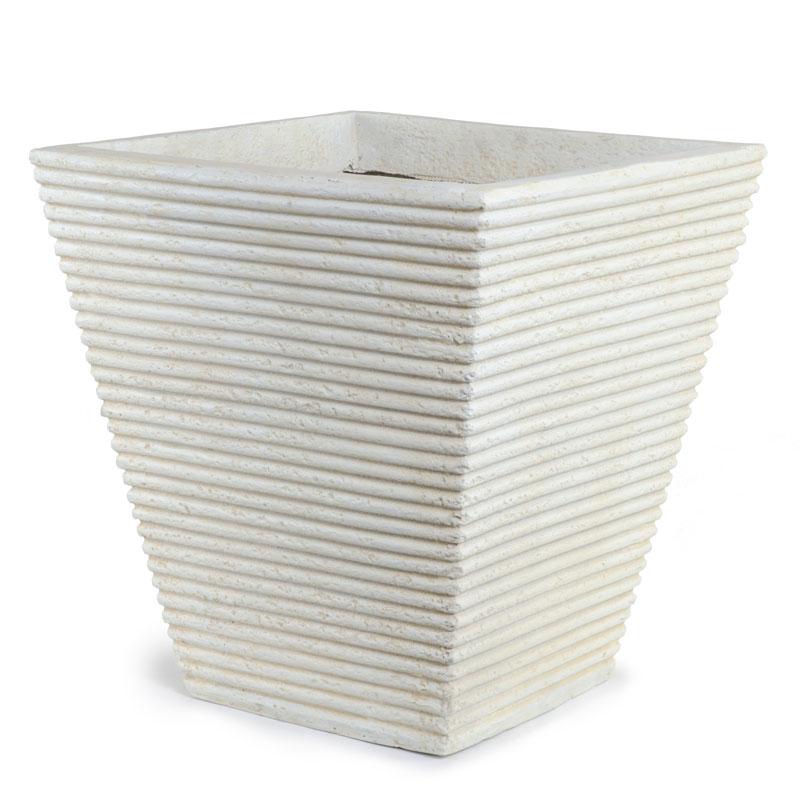 Fiberglass Tapered Square Planter - New Growth Designs
